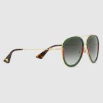 Aviator metal sunglasses - Image 2